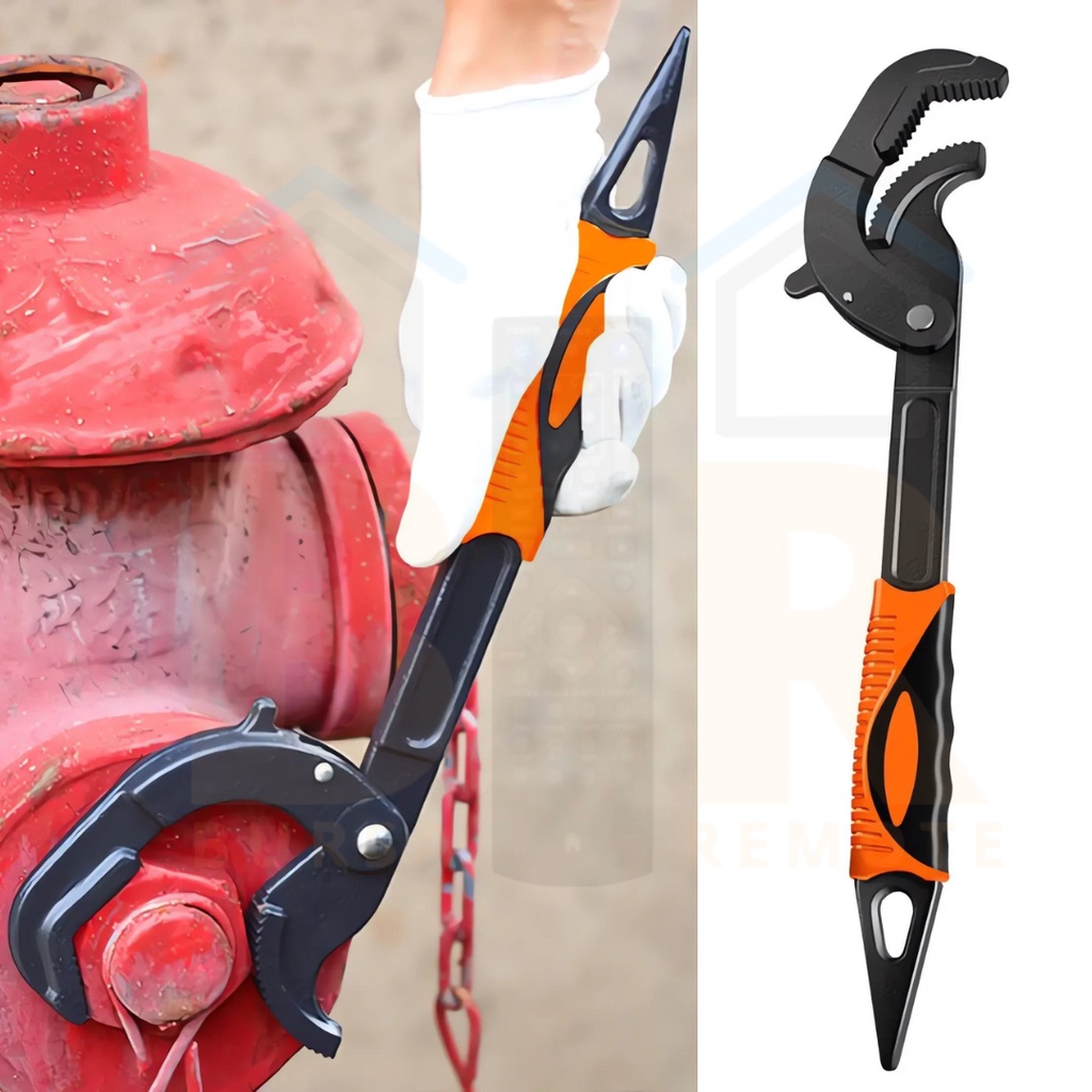 Kunci Pipa Wrench Rapid Fast Pipe Ledeng Universal Serbaguna 10 - 15Inch