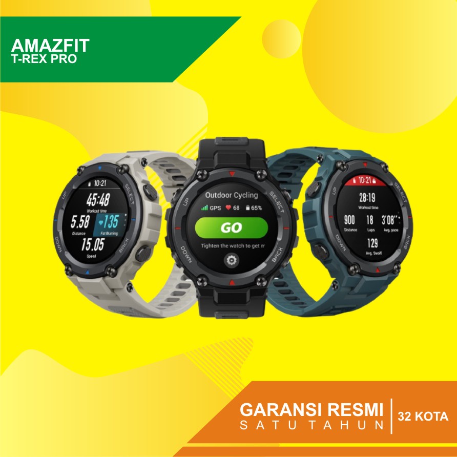 Amazfit TREX PRO Explore Your Instinct Military Grade Garansi Resmi