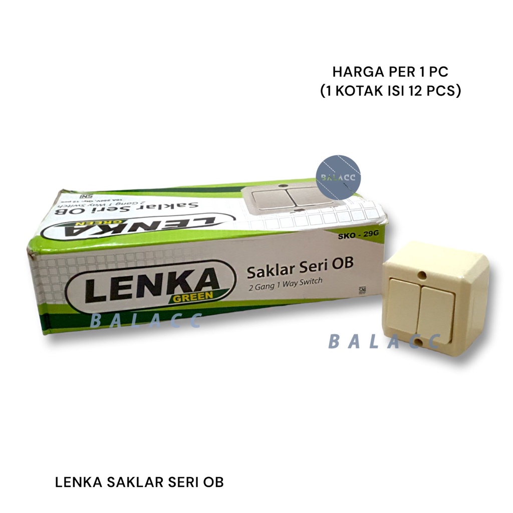 Saklar OB Seri Lenka Saklar Lenka OB Seri