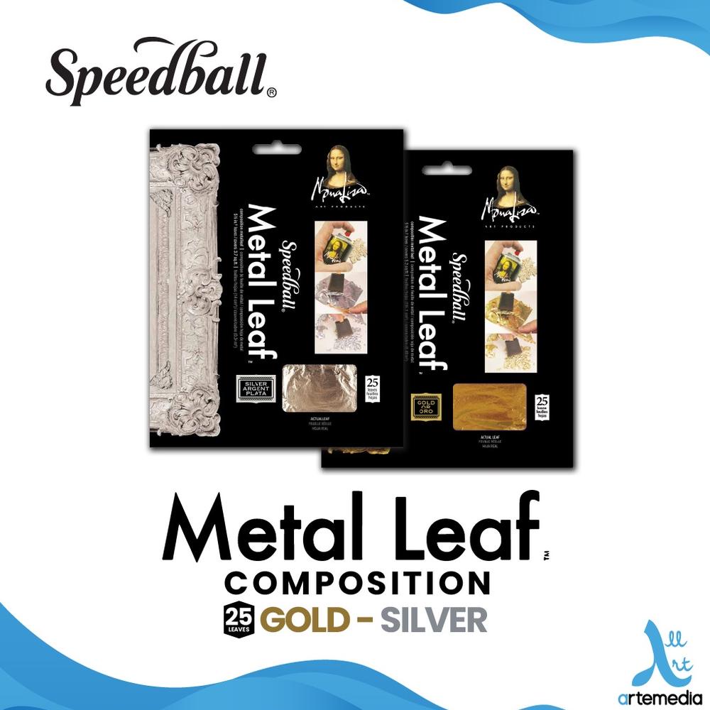 

Speedball Mona Lisa Composition Metal Leaf 25 Lembar Kertas Logam