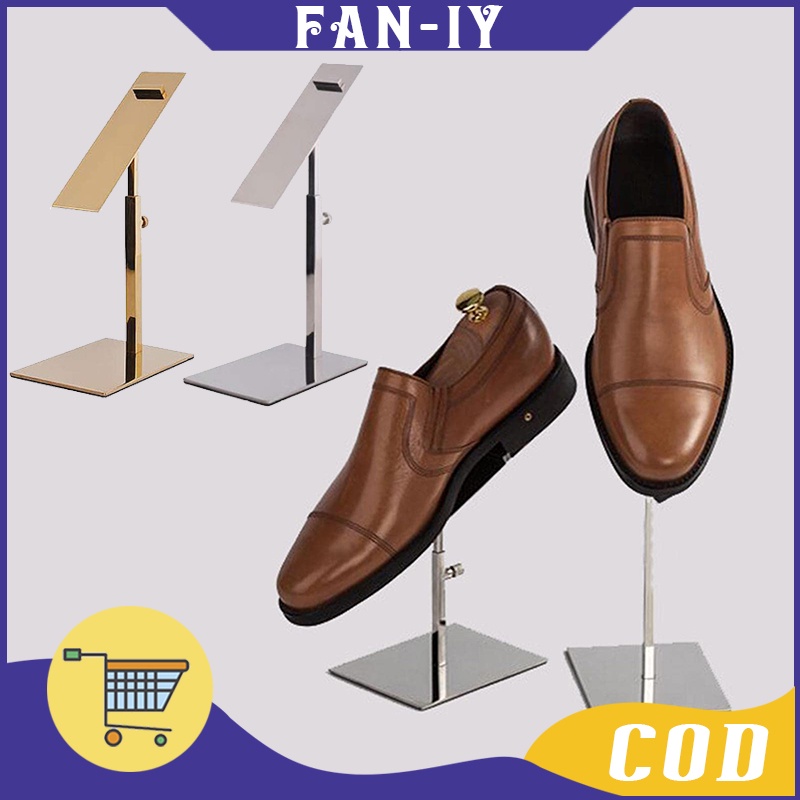 Rak Display Sepatu Stainless Steel / Premium Shoe Display Stand / Gantungan Display Sepatu