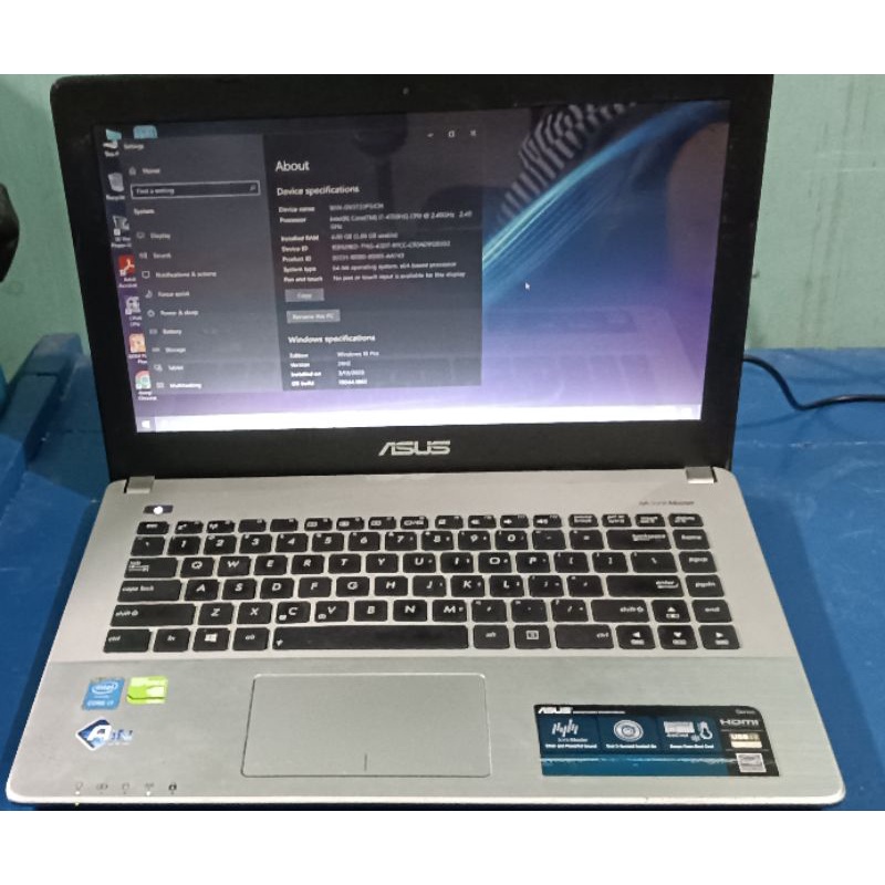 Laptop asus  X450J core i7
