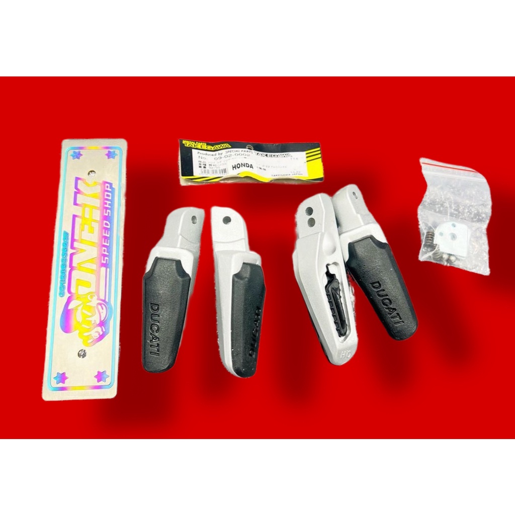 STEP BUSTEP BELAKANG DUCATI VIETNAM FOR HONDA WAVE KHARISMA SUPRA REVO BEAT VARIO MADE IN THAILAND