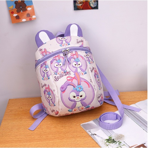 Tas Stellalou Anak Cute Tas Selempang Sling Bag Boneka Kartun Bulu Tas Anak Tas Kepribadian Kartun