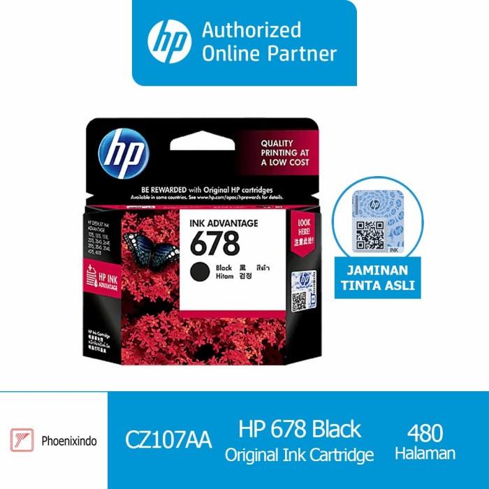 Terlaris Tinta Hp 678 Black Hp678 Hp678B 678B Original Ink Advantage Cartridge