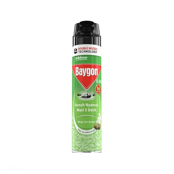 Promo Harga Baygon Insektisida Spray Zen Garden 600 ml - Shopee