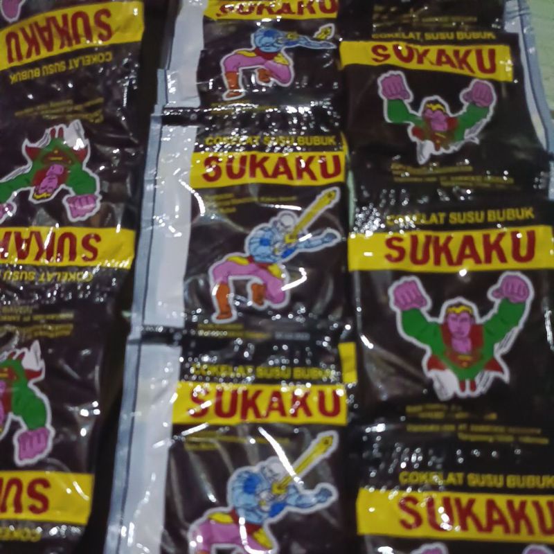 

sukaku susu bubuk 1 renceng isi 10 bungkus