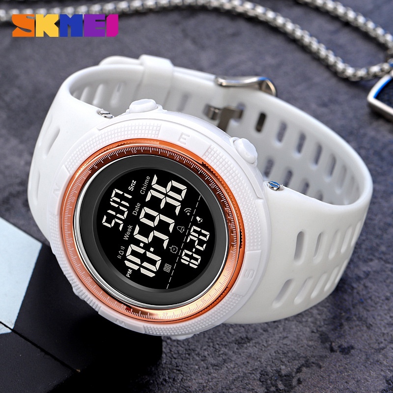 SKMEI 2070 Jam Tangan Pria Digital Tali Rubber Anti Air 5 Bar WATCHKITE WKOS