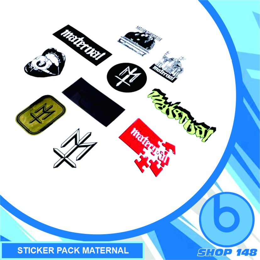 Logo Maternal - Sticker Pack Maternal Chaotic