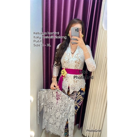 kebaya metalik