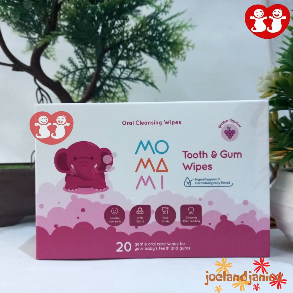 MoMaMi Tooth Gum Wipes