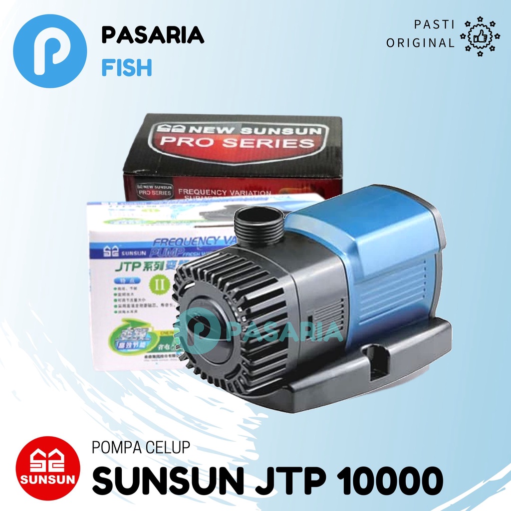 SUNSUN JTP10000/JTP 10000 liter/jam Pompa Celup Kolam/Aquarium Rendah/Hemat Daya
