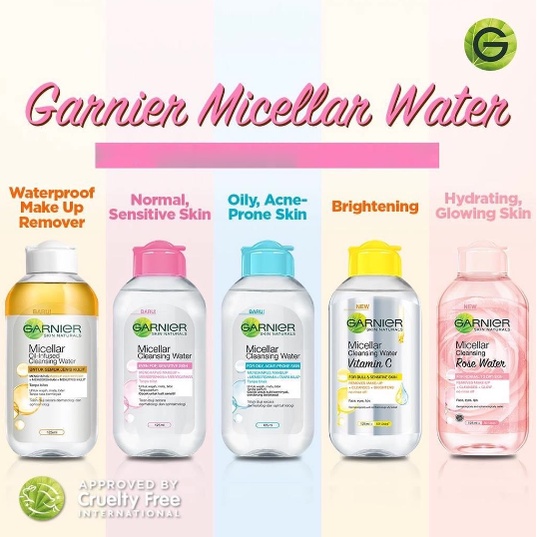 GARNIER Micellar Water Cleansing Water 125 ML