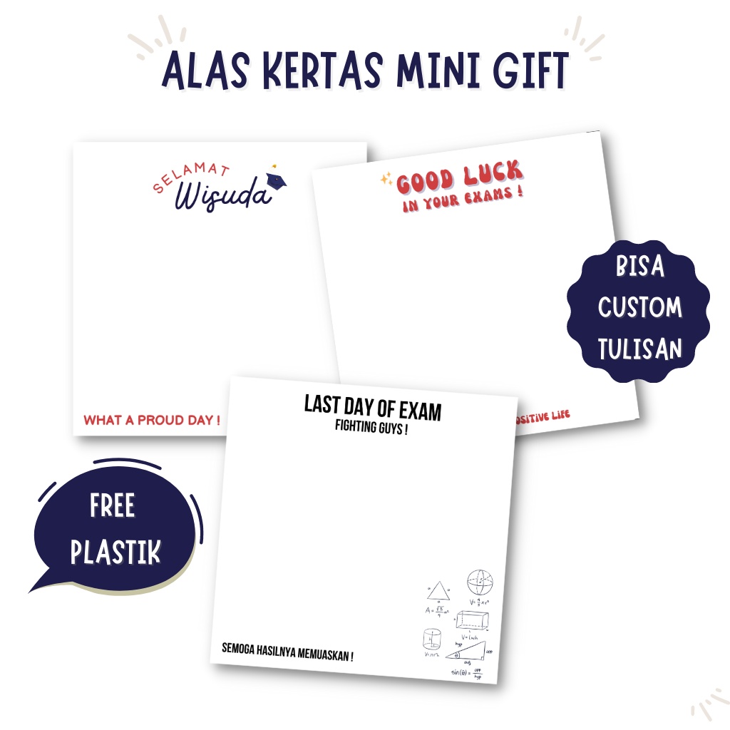 

ALAS KERTAS MINI GIFT SNACK MURAH | BISA CUSTOM TULISAN | ALAS MINI GIFT SNACK MURAH | KERTAS ALAS MINI GIFT SNACK | KERTAS MINI GIFT | ALAS KERTAS MINI GIFT | GIFT CARDS