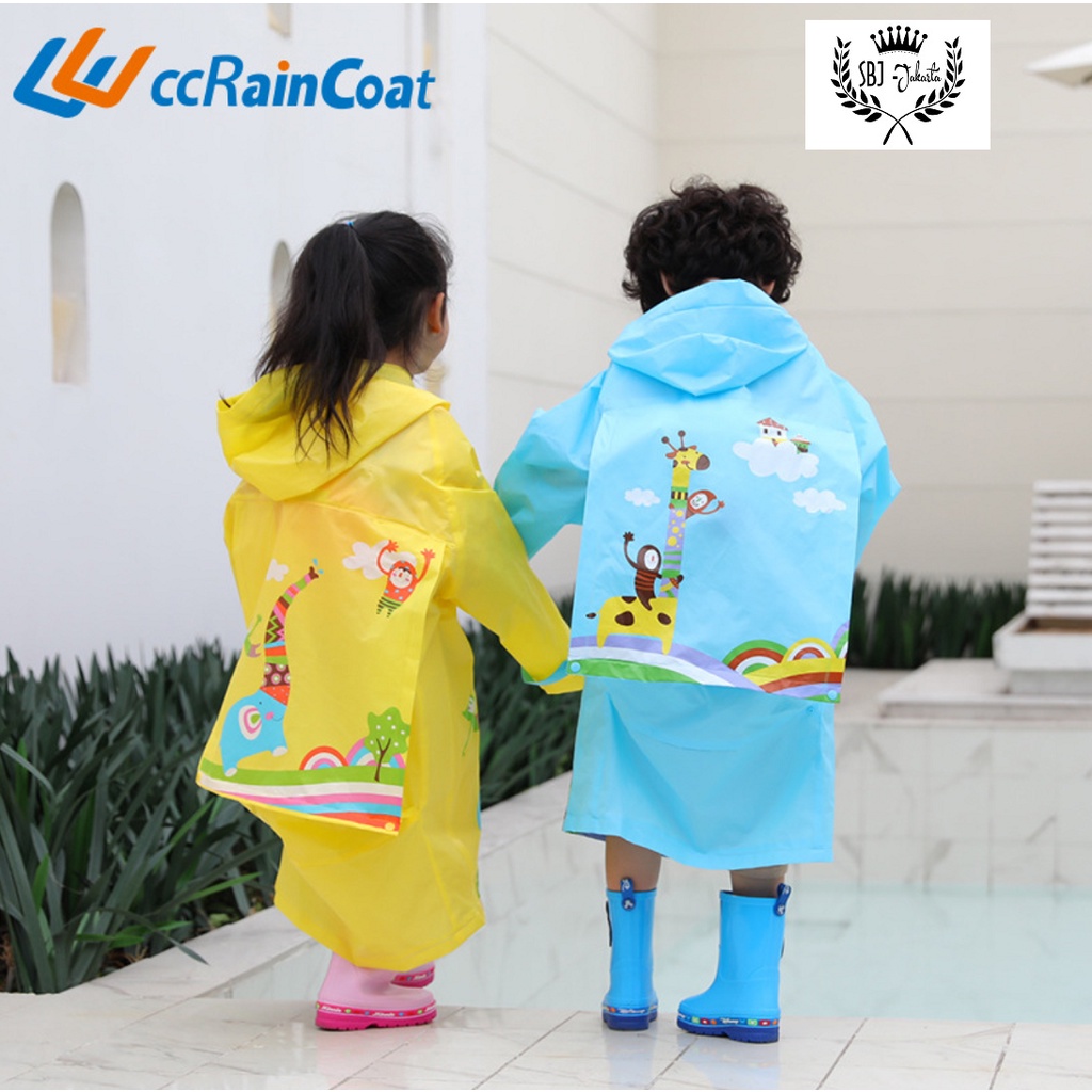 JAS HUJAN ANAK PREMIUM / CHILDREN RAINCOAT KARIKATUR KARAKTER