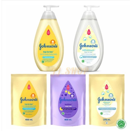 Johnson's Baby Bath Sabun mandi dan sampo cair bayi 2in1 100ml 200ml