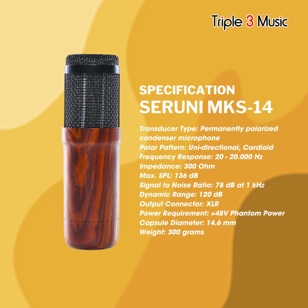Seruniaudio MKS-14 Special Edition Condenser Microphone