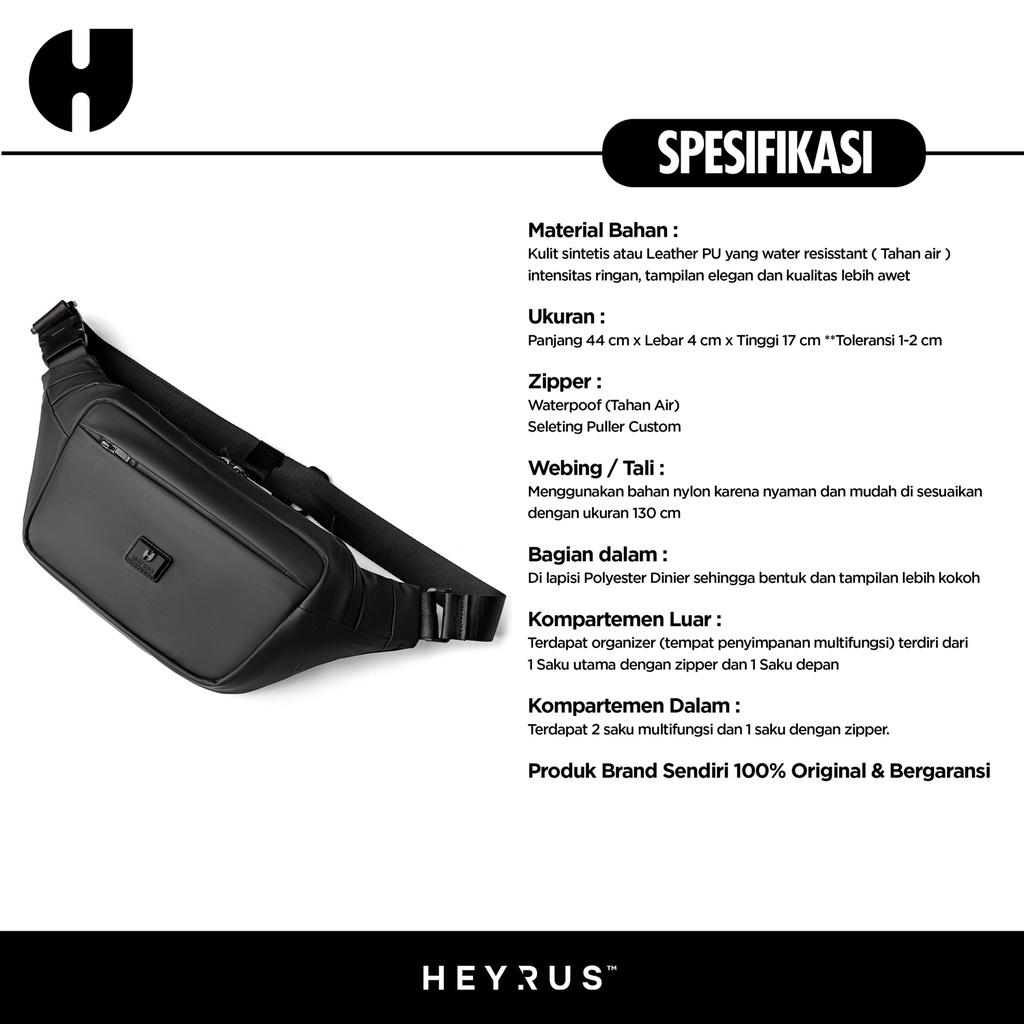 HEYRUS RUSEL I Waistbag Lucas