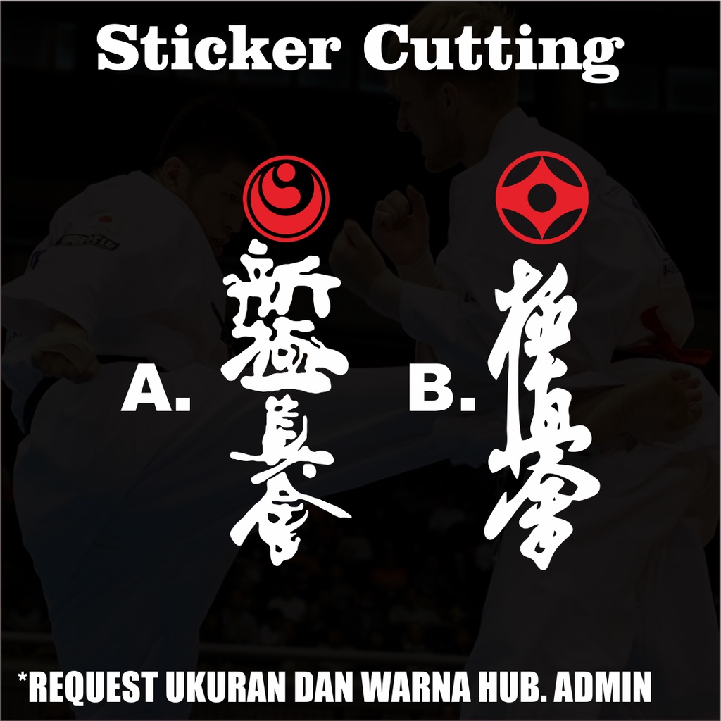 Stiker Cutting Kyokushi Shinkyoku