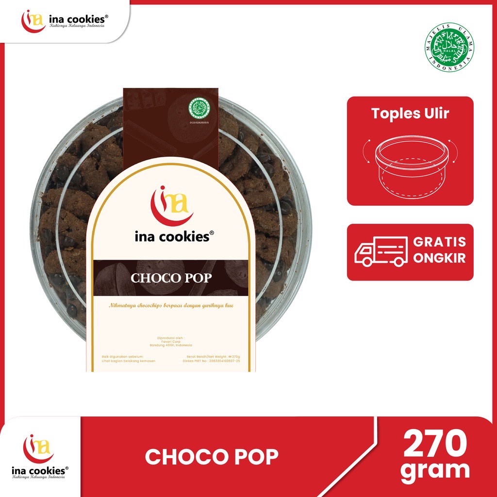 

Ina Cookies Reguler CHOCO POP