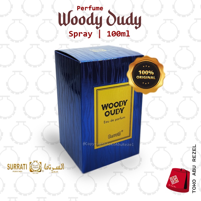 Parfum WOODY OUD SPRAY 100 ml | Parfum Surrati | Spray 100 ml |  Surrati Perfumes| Original Product | Surrati Factory Holly Makkah KSA