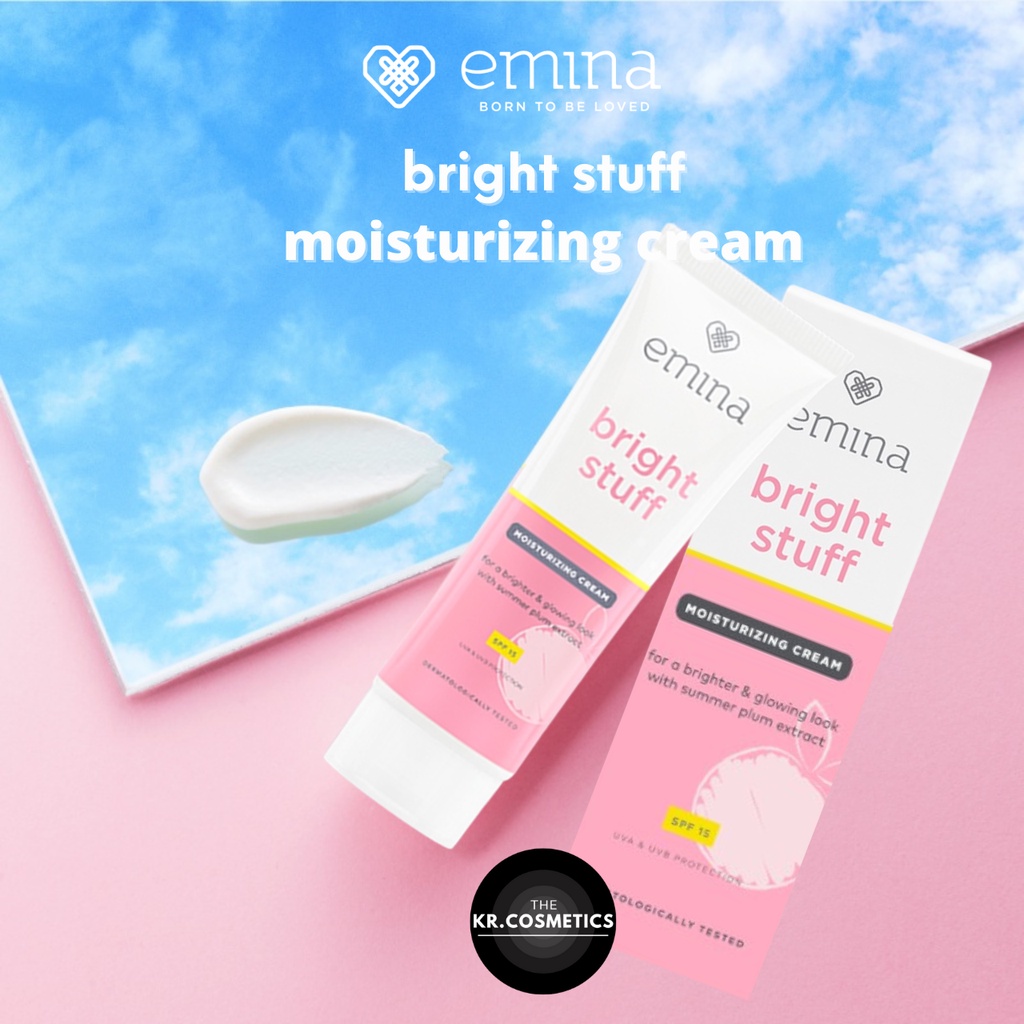 Emina bright stuff moisturizing / moisturizer cream 20ml