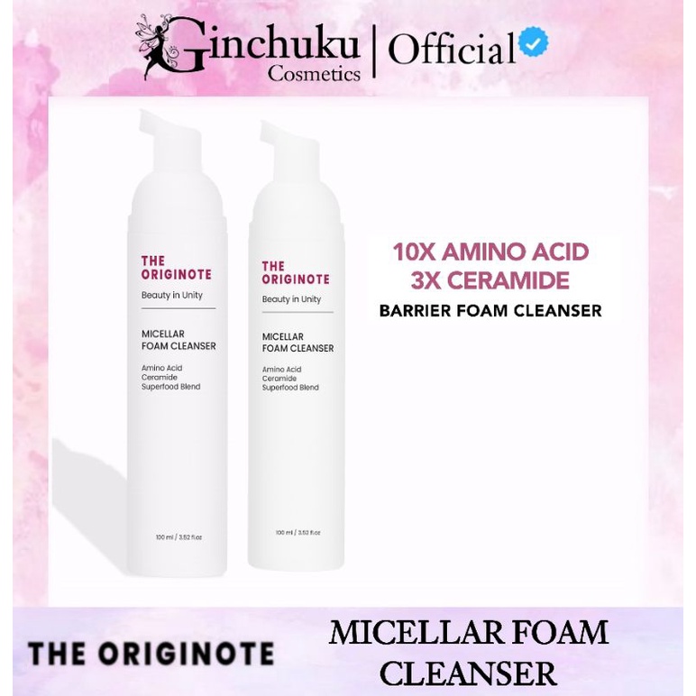 The Originote Micellar Foam Cleanser | Sabun Cuci Muka Busa
