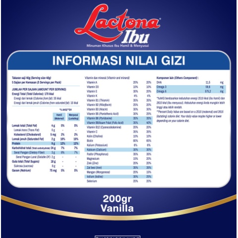 Lactona Ibu Hamil Dan Menyusui 200 Gram