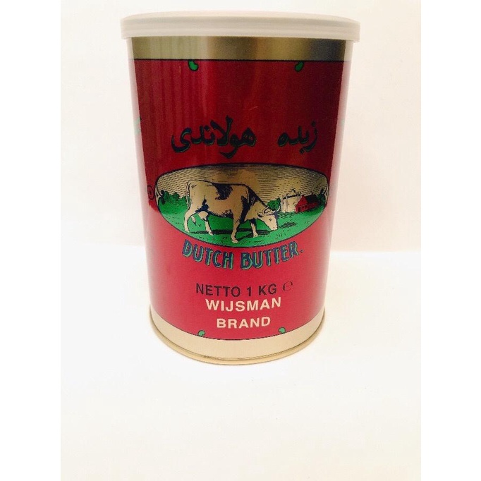 

Wijsman Brand Dutch Butter Salted / Mentega Wisman 1000g