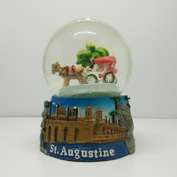 Snow globe St Augustine - Souvenir dari Florida negara America