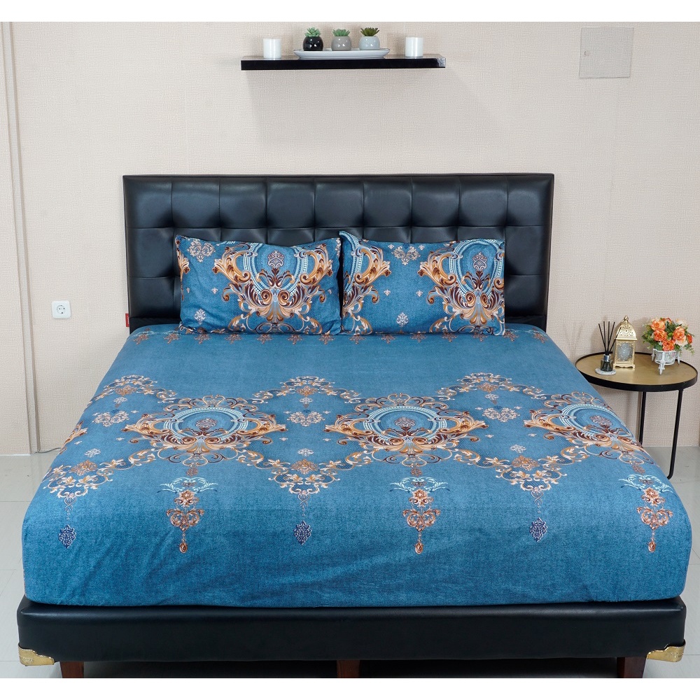 Idola Style Veronica Sprei 120 Micro Print Tinggi 30 cm MP-8097