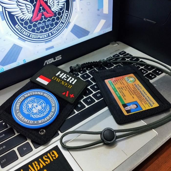 

Tactical ID Card Lanyard Paracord Free Patch