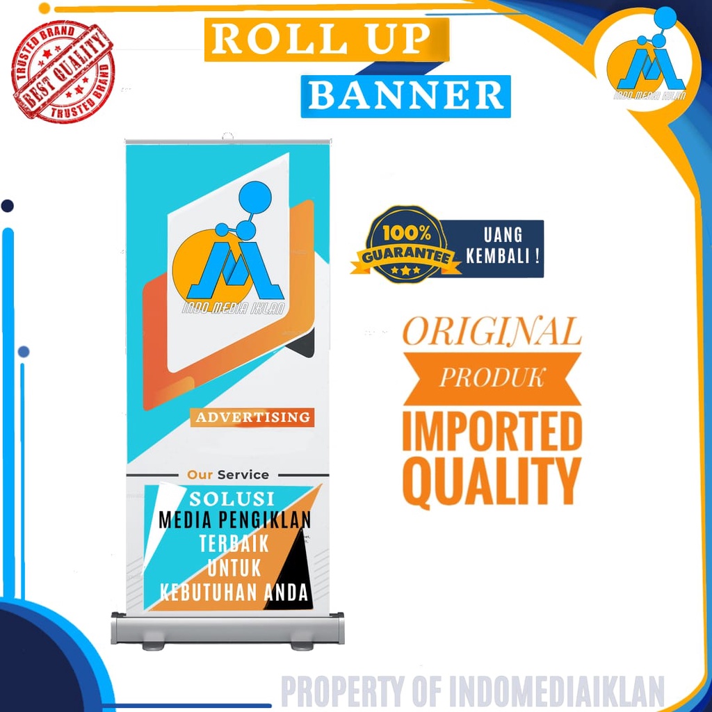 ROLL UP BANNER / ROLL BANNER / CETAK BANNER ROLL UP
