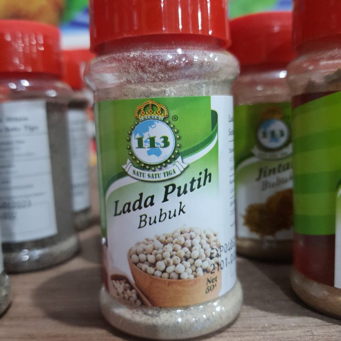 

Lada Putih Bubuk Djelita 113 50gr