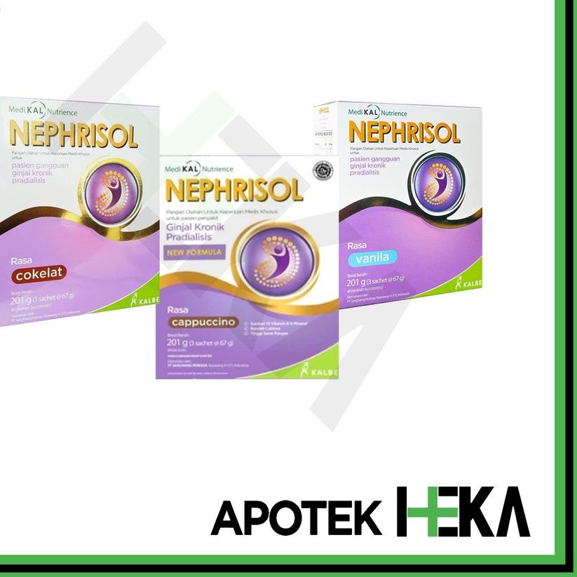 

➦ Nephrisol Vanila/Cappucino 201 gram - Pasien Ginjal Pradialisis ☼