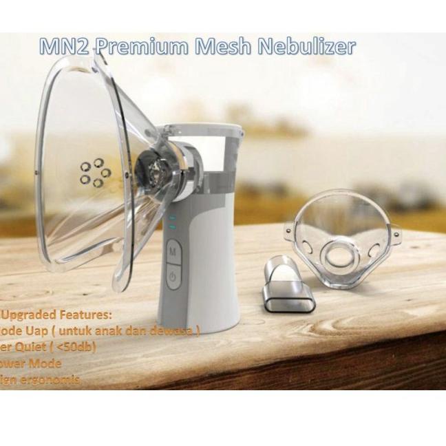 ✽ NB06 Portable Mesh Nebulizer Alat Uap Asma Inhaler Inhalasi Pernafasan ☆