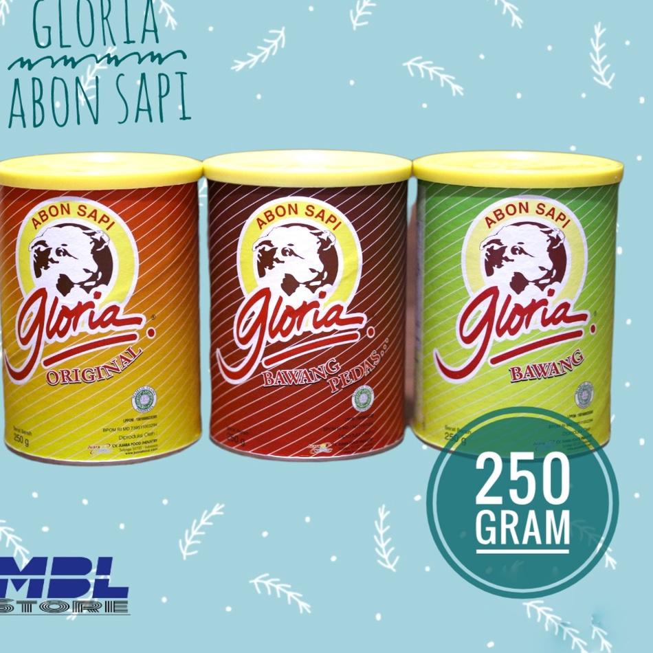 

♂ Abon Gloria Sapi 250 g ☃