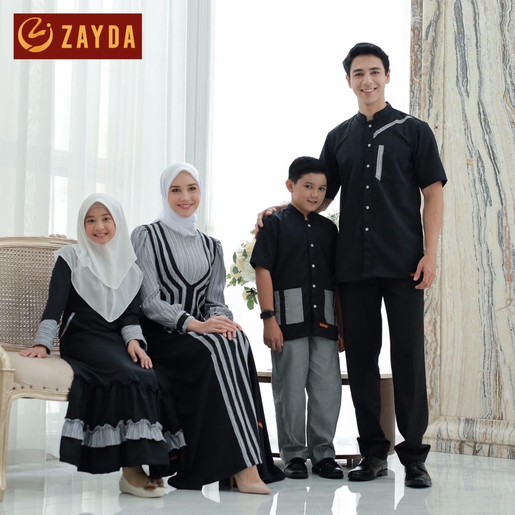 BAJU MUSLIM DAN MUSLIMAH DEWASA SARIMBIT 109 BY ZAYDA KEKINIAN  ELEGANT MODIS EXCLUSIVE TRENDY BEST 