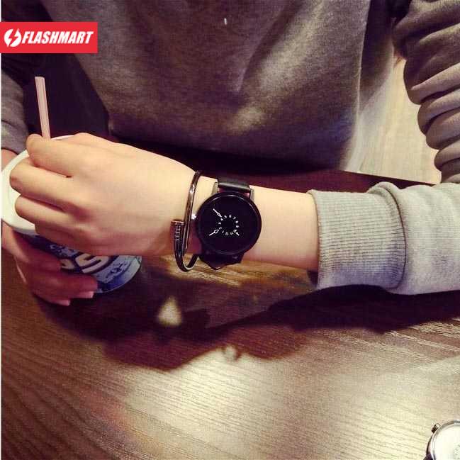 Flashmart CIVO Jam Tangan Kulit Elegan Dial Unik - CV0250