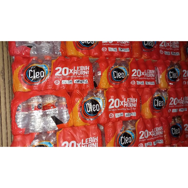 

Cleo Air Mineral Botol 220 ml 1 slop 24 botol