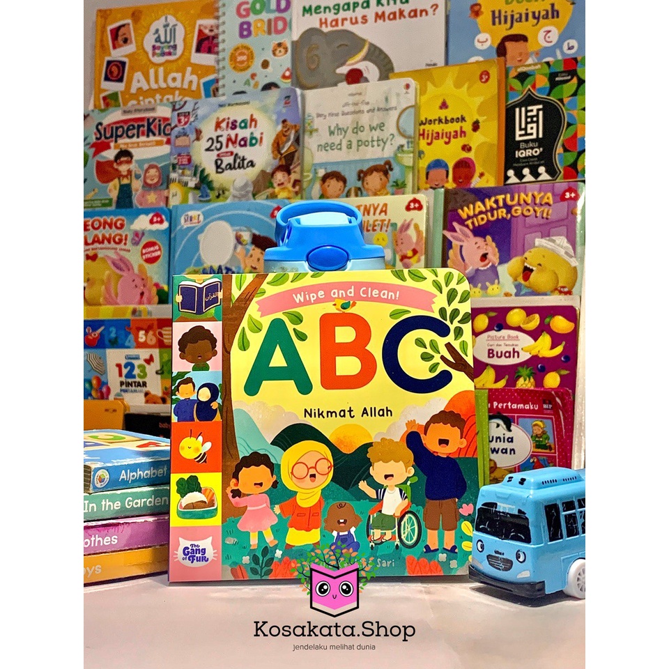 ABC Nikmat Allah, Buku anak 3 tahun, Buku anak islami, buku cerita anak bergambar, buku cerita bayi,