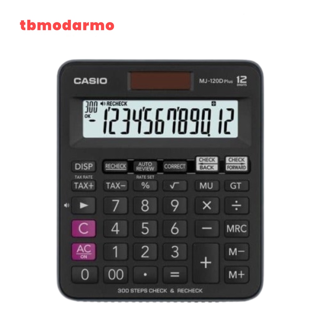 Kalkulator Casio Check &amp; Recheck MJ-120D Plus