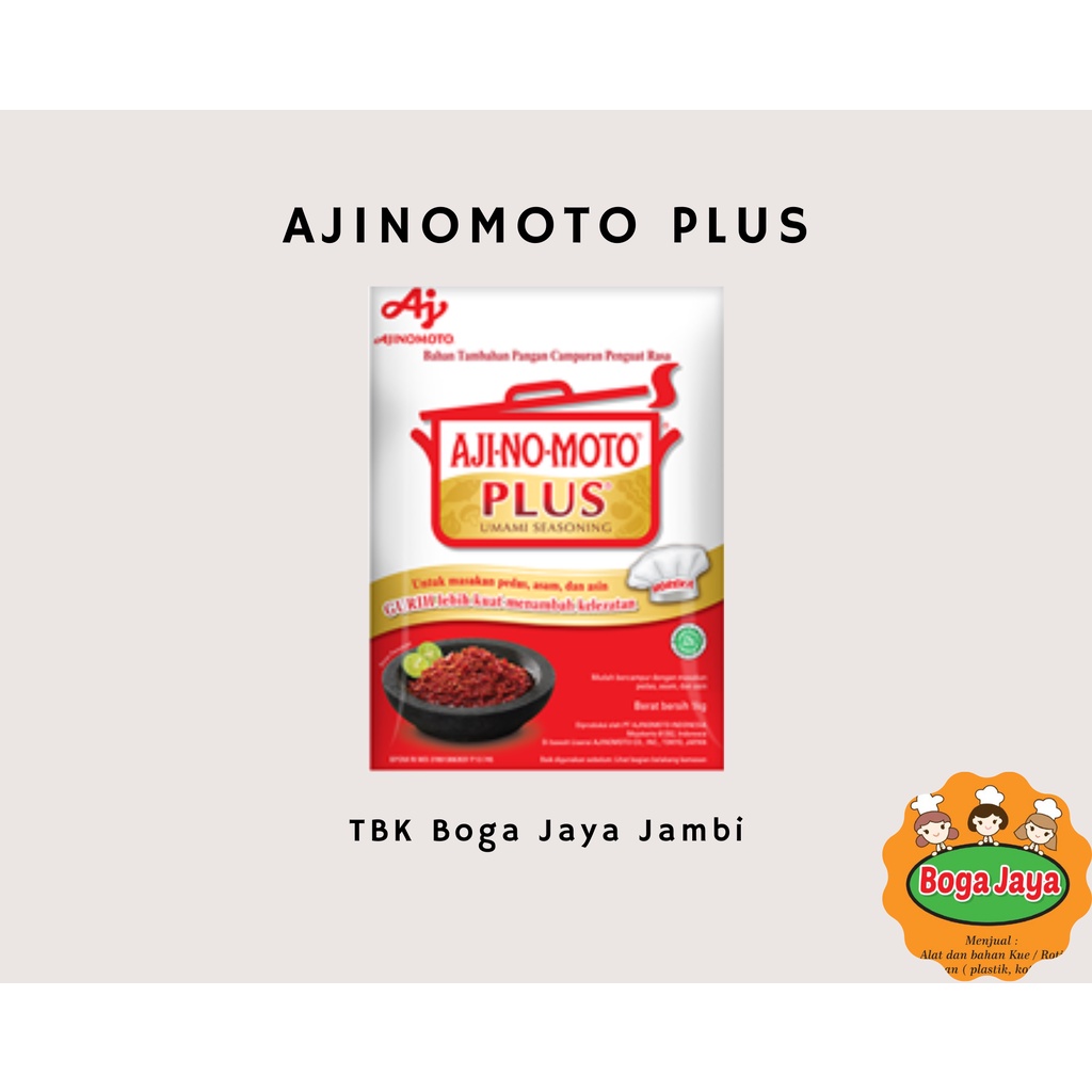 

AJINOMOTO PLUS/PENYEDAP RASA/MICIN [KEMASAN 200gr]