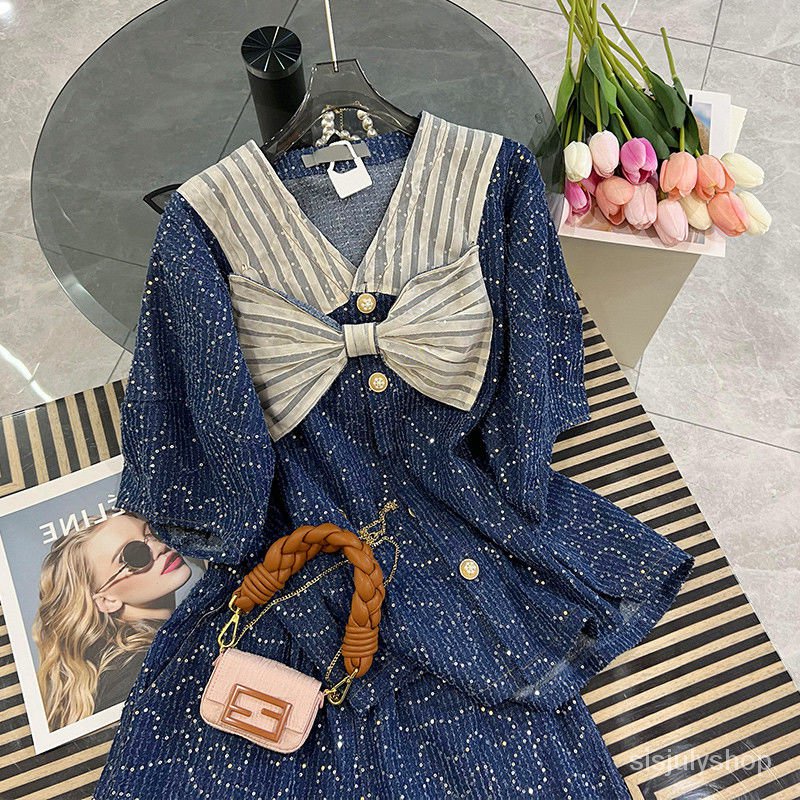 [✅BISA COD] #Sisjuly# Celana pendek mode kasual wanita menetapkan 2023 dua potong baru