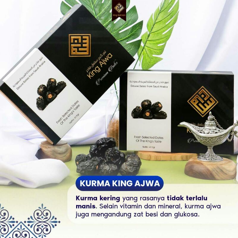 

KURMA KING SALMAN & KING AJWA- ORIGINAL FRESH 2022