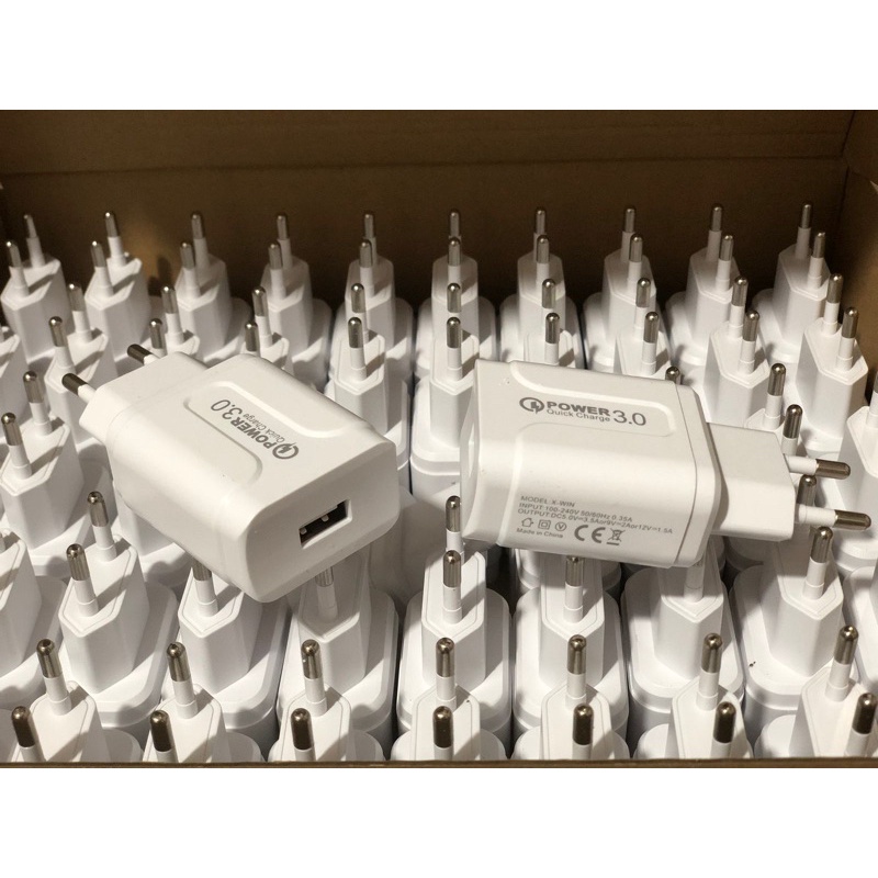 【Shero】Batok Kepala Charger U40 Non packing Travel Adaptor