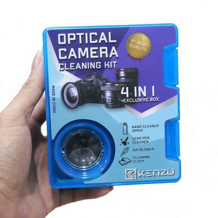KENZU Cleaning kit 4 in 1 Pembersih Kamera Lensa Komputer Laptop Handphone Tablet Free Exclusive Box-8