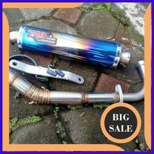 Knalpot Yamaha Mio old sporty R9 original Mufler knlapot R9 Yamaha Mio old sporty soul 1M4R23 sparep