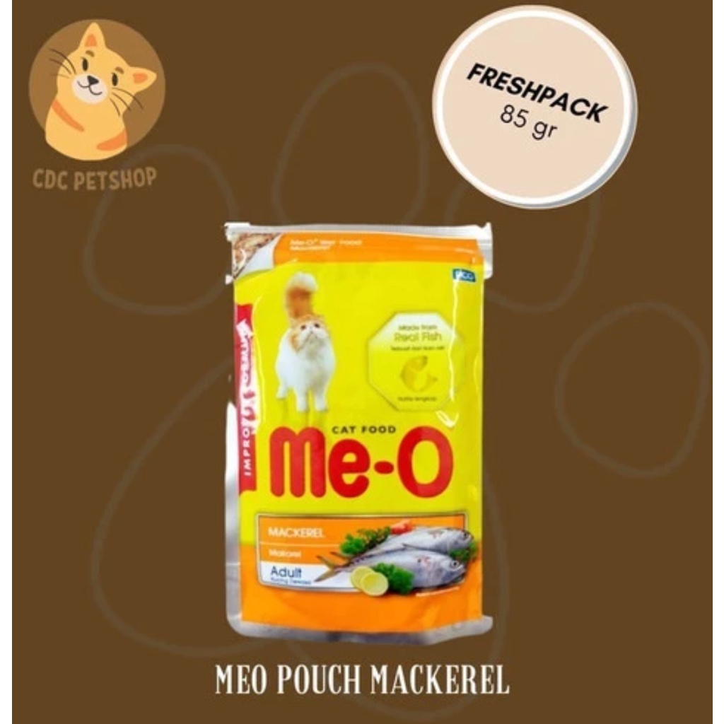 MEO POUCH ME-O POUCH MACKEREL ADULT ADULT MACKEREL