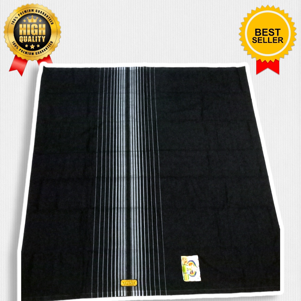 Sarung Wadimor Hitam /Sarung Wadimor Polos / Sarung Wadimor Anak / Sarung Wadimor / Sarung Wadimor T